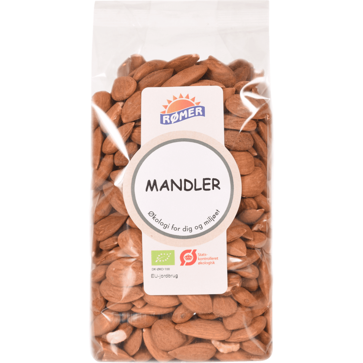 Rømer Mandler Økologisk | 400 g fra Rømer på Mecindo.dk