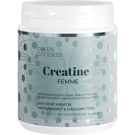 Green Goddess Creatine Femme | 300 g fra Green Goddess på Mecindo.dk