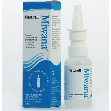 Miwana Naesespray Saltvand Natural | 30 ml fra Miwana på Mecindo.dk