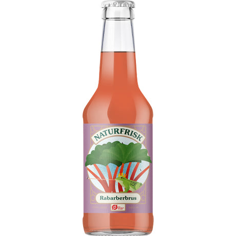 Naturfrisk Rabarberbrus Ø | 250 ml fra Naturfrisk på Mecindo.dk