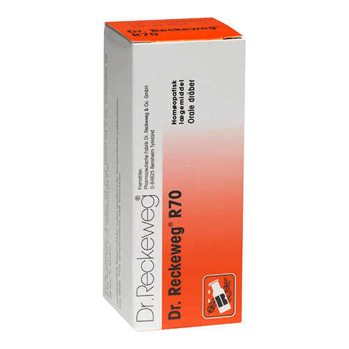 Dr. Reckeweg R 70 | 50 ml fra Dr. Reckeweg på Mecindo.dk