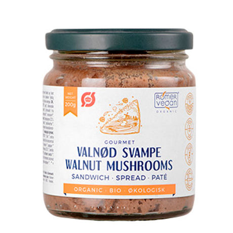 Rømer Smørepålaeg Valnød & Svampe Økologisk | 200 gr fra Rømer på Mecindo.dk