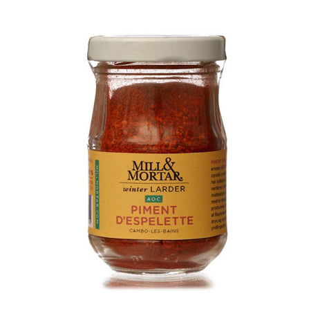 Mill & Mortar Paprika I Flager Piment D´espelette | 50 gr fra Mill & Mortar på Mecindo.dk