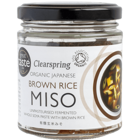 Clearspring Miso Brown Rice Økologisk Upasteuriseret | 150 g
