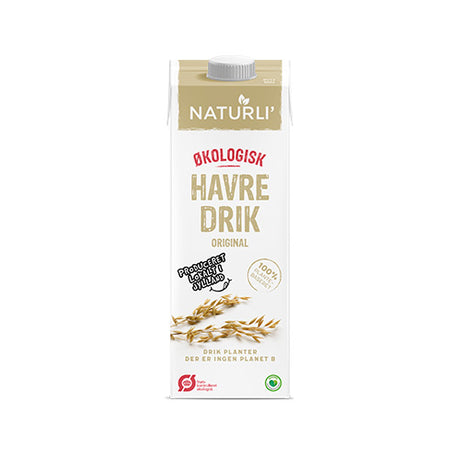 Naturli Havredrik Økologisk | 1 ltr fra Naturli på Mecindo.dk