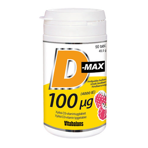 Vitabalans D-max 100 ?g | 90 Tabl. fra Vitabalans på Mecindo.dk