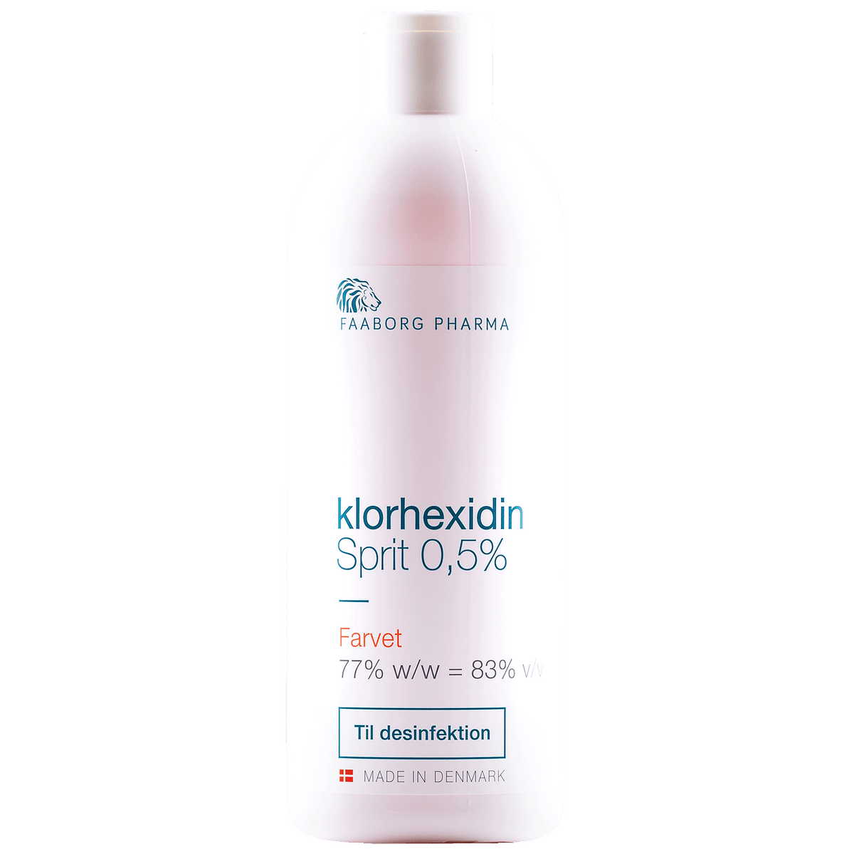 Faaborg Pharma Klorhexidin Sprit 0,5 Farvet | 500 ml