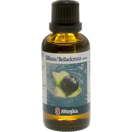 Allergica Silicea, Belladonna Comp. | 50 ml fra Allergica på Mecindo.dk