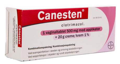 Canesten Kombinationspakke fra Canesten på Mecindo.dk