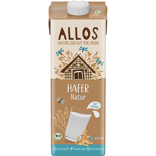 Allos Havredrik Økologisk | 1 ltr fra Allos på Mecindo.dk