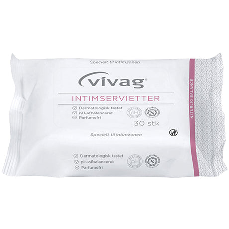 Vivag Intimservietter 30 Stk. fra Vivag på Mecindo.dk
