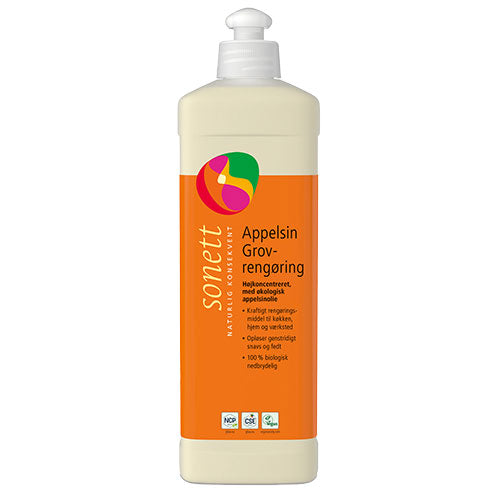 Sonett Power Rengøring Appelsin | 500 ml fra Sonett på Mecindo.dk