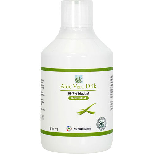 Kurm Pharma Kurm Pharma Drikke Aloe Vera | 500 ml fra Kurm Pharma på Mecindo.dk