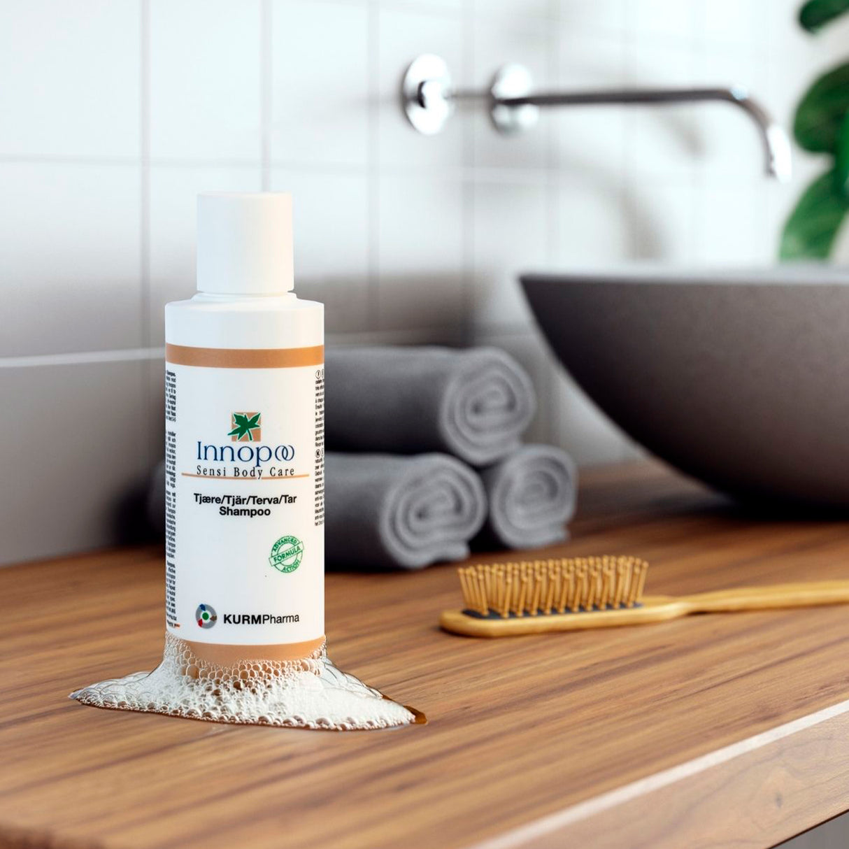 Innopoo Tjæreshampoo Mod Skæl | 150 ml