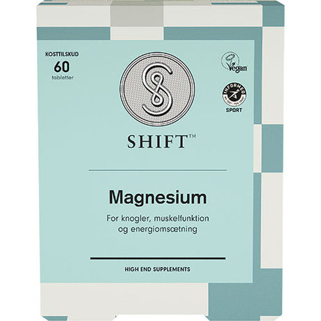 SHIFT Magnesium | 60 Tabl. fra SHIFT på Mecindo.dk