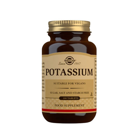 Solgar Kalium Potassium 99 Mg | 100 Tabl. fra Solgar på Mecindo.dk