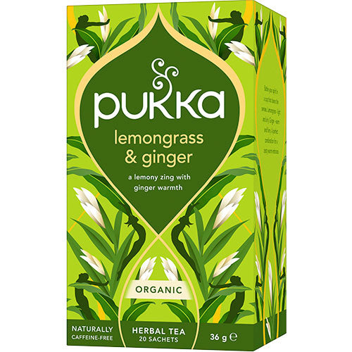 Pukka Lemongrass & Ginger Te | 20 br fra Pukka på Mecindo.dk