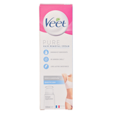 Veet Pure Hair Removal Cream Sensitive Skin Bikini & Underarm | 100 ml fra Veet på Mecindo.dk