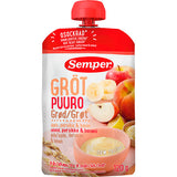 Semper Grød Med Æble, Fersken & Banan Fra 6 Mdr. | 120 gr fra Semper på Mecindo.dk