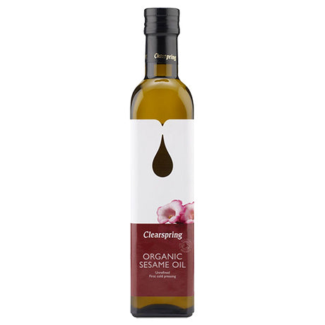 Clearspring Sesamolie Økologisk | 500 ml fra Clearspring på Mecindo.dk