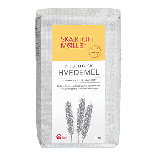 Skaertoft mølle Hvedemel Sigtet Økologisk | 1 kg fra Skaertoft mølle på Mecindo.dk