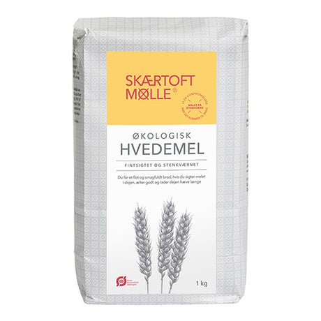 Skaertoft mølle Hvedemel Sigtet Økologisk | 1 kg fra Skaertoft mølle på Mecindo.dk
