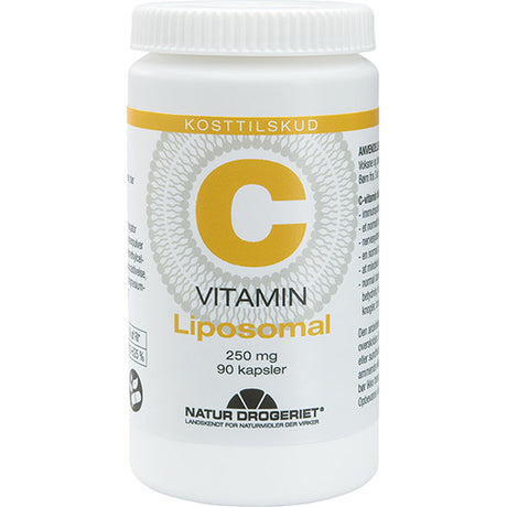 Natur-Drogeriet Liposomal C-vitamin | 90 kapsler fra Natur-Drogeriet på Mecindo.dk