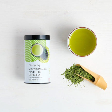Clearspring Matcha Sencha Grøn Te I Løsvaegt Økologisk | 85 gr fra Clearspring på Mecindo.dk
