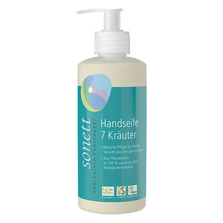 Sonett Håndsaebe 7 Urter | 300 ml fra Sonett på Mecindo.dk