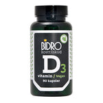 Bidro D3-vitamin Vegan | 90 kapsler