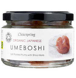 Clearspring Umeboshi Blommer | 200 gr fra Clearspring på Mecindo.dk