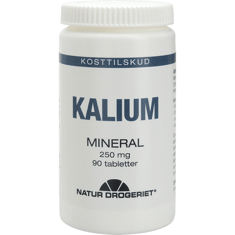 Natur-Drogeriet Kalium Complex | 90 tabletter fra Natur-Drogeriet på Mecindo.dk