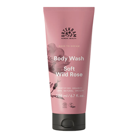 Urtekram Body Wash Soft Wild Rose | 200 ml fra Urtekram på Mecindo.dk