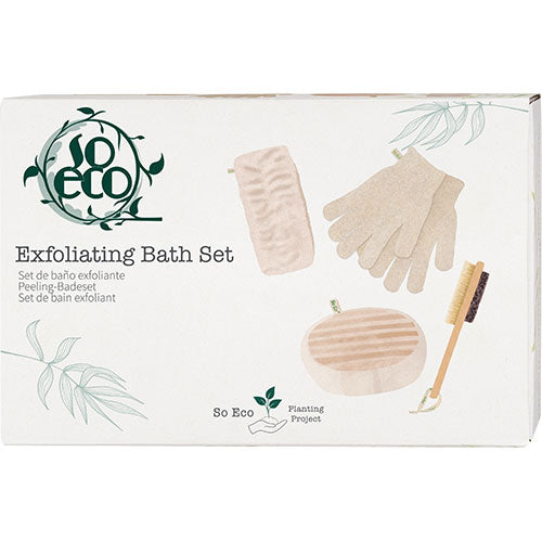 So Eco Exfoliating Bath Set fra So Eco på Mecindo.dk