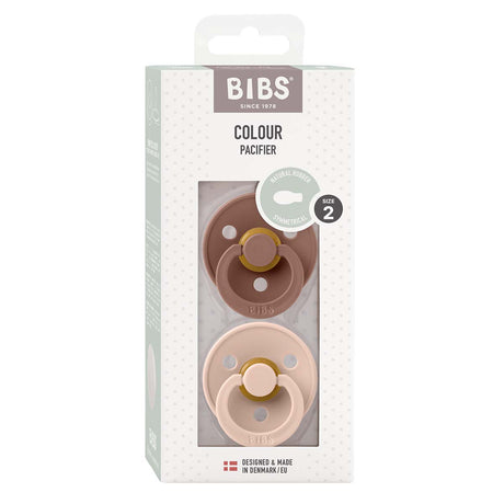 BIBS Colour Latex Size 2 Symmetrical Blush/Wood fra BIBS på Mecindo.dk