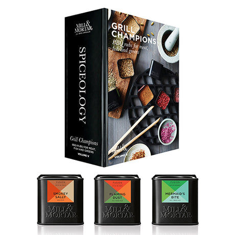 Mill & Mortar Gift Box Grill Champions Økologisk | 140 gr fra Mill & Mortar på Mecindo.dk
