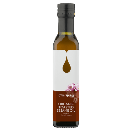 Clearspring Sesam Olie (Ristet) | 250 ml fra Clearspring på Mecindo.dk