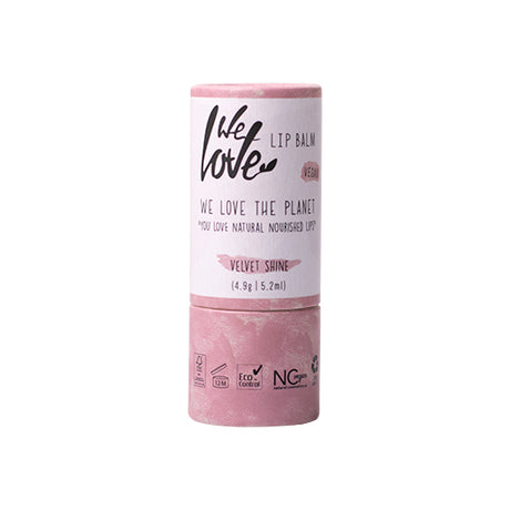 We love the Planet Lip Balm (5 gr) | Velvet Shine fra We love the Planet på Mecindo.dk