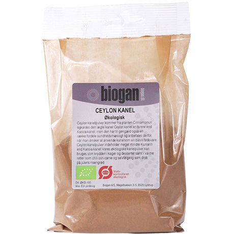 Biogan Økologisk Kanelpulver | 100 gr fra Biogan på Mecindo.dk