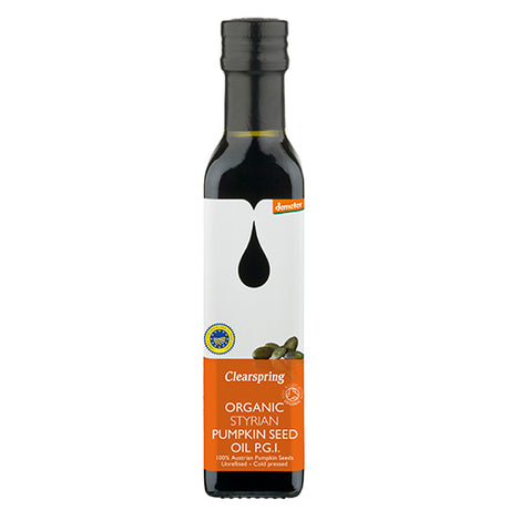Clearspring Graeskarkerne Olie (Ristet) | 250 ml fra Clearspring på Mecindo.dk
