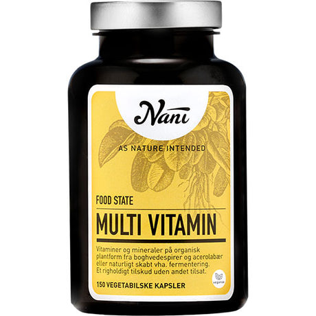 Nani Multivitamin Food State | 150 kapsler fra Nani på Mecindo.dk