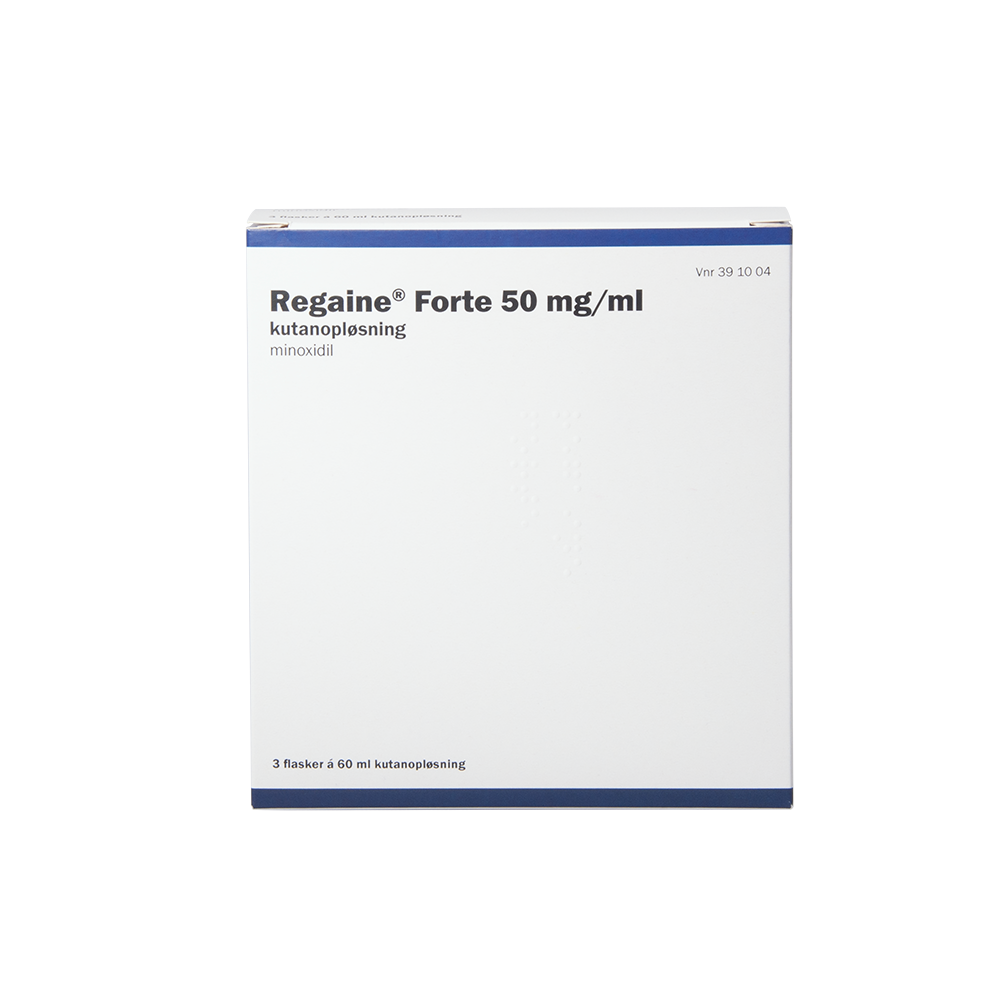Regaine Forte Mod Hårtab | 3 stk fra Regaine på Mecindo.dk