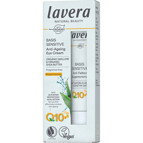 lavera Øjencreme Q10 Anti-age Basis Sensitiv | 15 ml