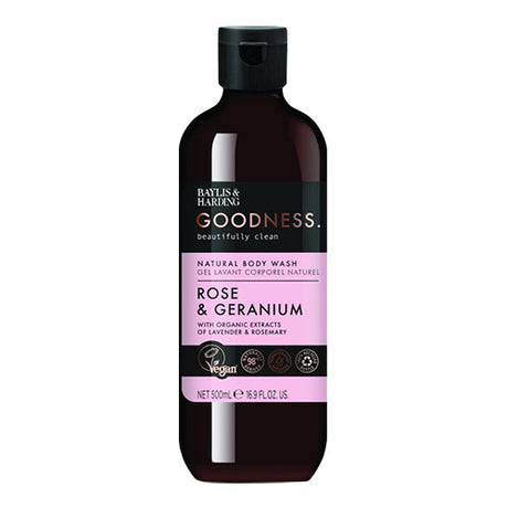Baylis & Harding Body Wash (500 ml) | Rose & Geranium fra Baylis & Harding Goodness på Mecindo.dk