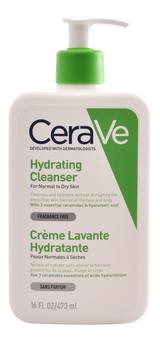 CeraVe Hydrating Cleanser | 473 ml fra CeraVe på Mecindo.dk