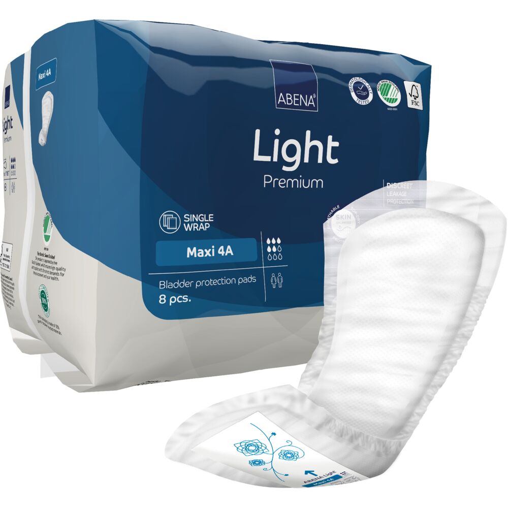 Abena Light Maxi 4a | 8 stk fra Abena på Mecindo.dk