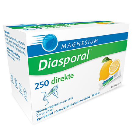 Magnesium Diasporal 250 Direkte | 55 gr fra Mecindo.dk på Mecindo.dk
