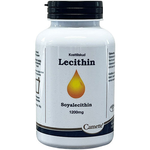 Camette Lecithin 1200 Mg | 100 kapsler fra Camette på Mecindo.dk