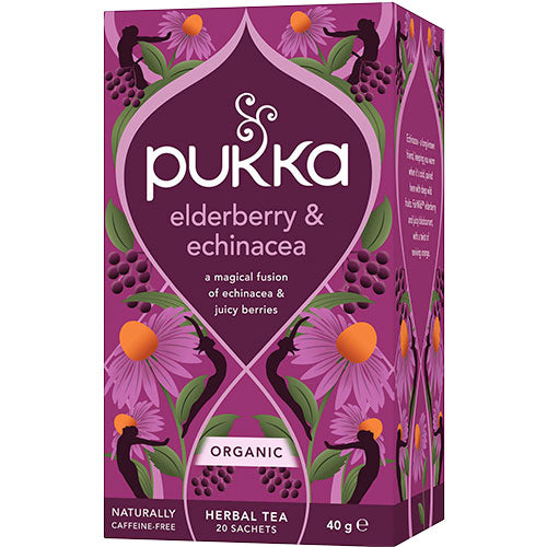 Pukka Elderberry & Echinacea Te | 20 br fra Pukka på Mecindo.dk