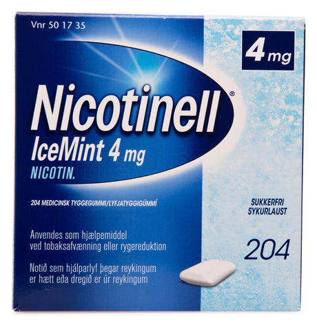 Nicotinell IceMint 4 mg, 204 stk